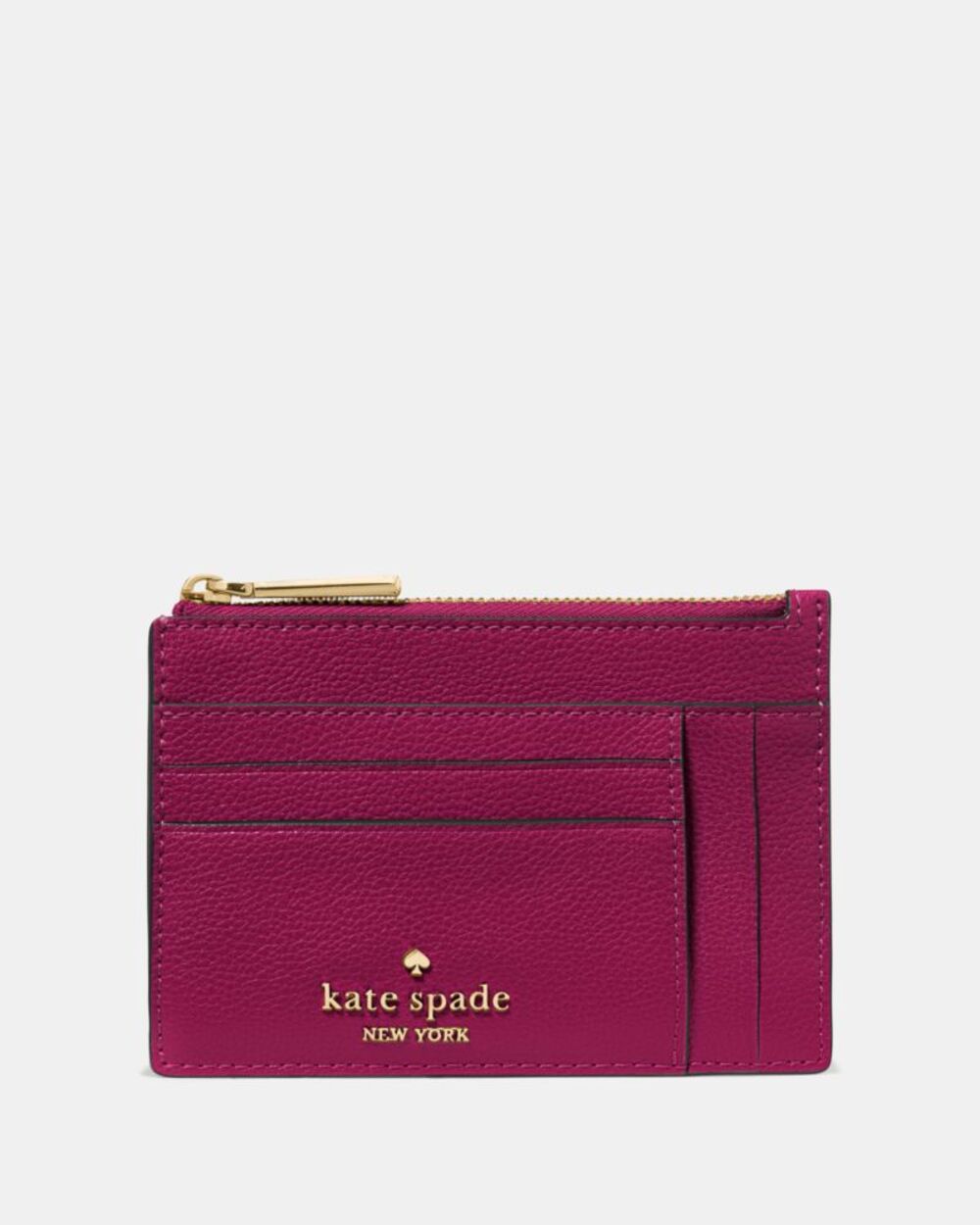 Kate Spade Large Slim Card Holder Dark Raspberry